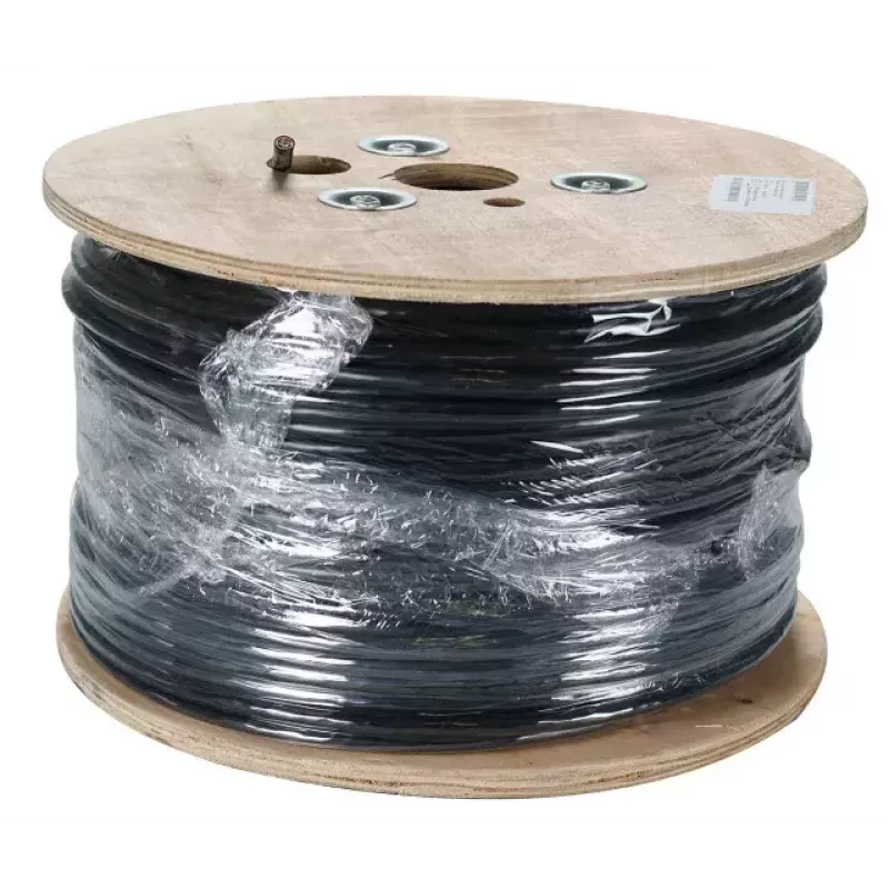 Netzwerkkabel EFB Elektronik 99733.50-CPR Cat.7 S/FTP (S-STP) Schwarz 50 m