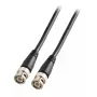 Koaxialkabel EFB Elektronik K8360.2V2 RG-59, 2 m, BNC–BNC, schwarz