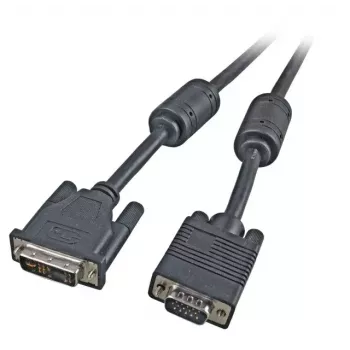 Videokabel-Adapter EFB Elektronik K5436.3V2 — 3 m, DVI-A auf VGA (D-Sub), schwarz