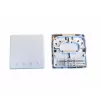 Netzwerk-Anschlussbox EFB Elektronik FTTH-BOX-IN-6, Kunststoffgehäuse, 80×80×28 mm, weiß