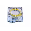 Netzwerk-Anschlussbox EFB Elektronik FTTH-BOX-IN-6, Kunststoffgehäuse, 80×80×28 mm, weiß