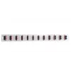 Patchfeld-Zubehör EFB Elektronik SB-FP-12SC-D-V-OM3 — 1U Rackeinbau, 12 SC, Grau, 432×13×43,5 mm