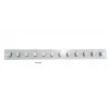 Patchpanel-Zubehör EFB Elektronik SB-FP-12SC-S-OM4, 1U Rackeinbau, 12 SC OM4, 432×13×43,5 mm, grau