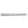 Patchpanel-Zubehör EFB Elektronik SB-FP-24SC-S-OM3 – 1HE-Rack, 24 SC-OM3-Ports, grau, 432×13×43,5 mm
