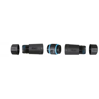 RJ45 Cat.6 IP68-Adapter EFB Elektronik Modell IP68DFKRJ45WP – wasserdichter Ethernet-Steckverbinder