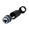 RJ45 Cat.6 IP68-Adapter EFB Elektronik Modell IP68DFKRJ45WP – wasserdichter Ethernet-Steckverbinder