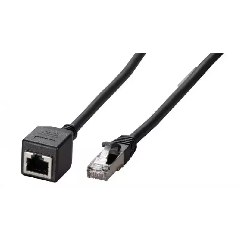 Netzwerkkabel EFB Elektronik K5546SW.5 RJ-45 Cat6a 5 m Schwarz