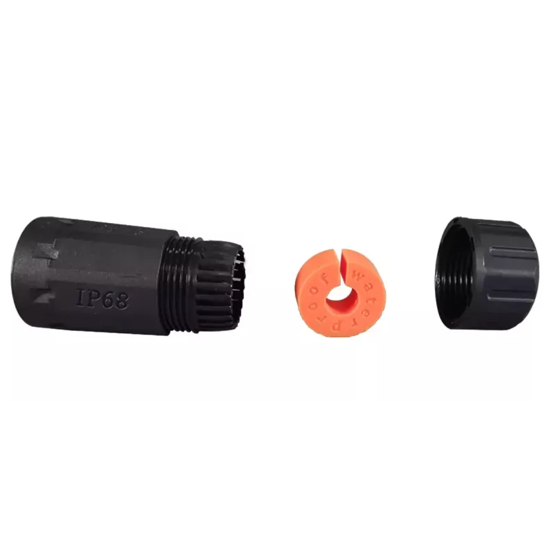 EFB Elektronik IP68DFKRJ456AWP Kabelverbinder 2x RJ-45 Schwarz
