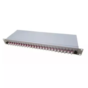 Spleißkassette EFB Elektronik B65901.6OM4 — Kapazität 6 Spleiße, grau, innen, 482×170×44 mm