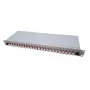 Spleißkassette EFB Elektronik B65901.6OM4 — Kapazität 6 Spleiße, grau, innen, 482×170×44 mm