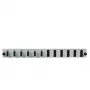 Patchpanel-Zubehör EFB Elektronik SB-FP-6SC-D-V-OM4 — Rackmontage 1U, 432×13×43,5 mm, grau