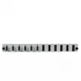 Patch-Panel-Zubehör EFB Elektronik SB-FP-6SC-D-V-OS2 — 1HE Rack, 432×13×43,5 mm, grau
