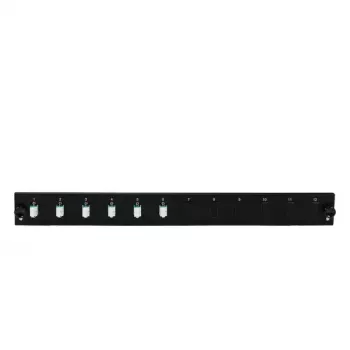 Patchpanel-Zubehör EFB Elektronik SB-FP-6SC-S-OS2 — 1U Rack-Montage, 432×13×43,5 mm, grau