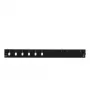 Patchpanel-Zubehör EFB Elektronik SB-FP-S-6SC-S-OM4 — 1HE Rack, 6 SC-Adapter, OM4, 432×13×43,5 mm, schwarz
