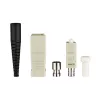 Glasfaserstecker SC Male EFB Elektronik 53206.21 – SC Simplex-Stecker, beige/schwarz