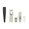 Glasfaserstecker SC Male EFB Elektronik 53206.21 – SC Simplex-Stecker, beige/schwarz