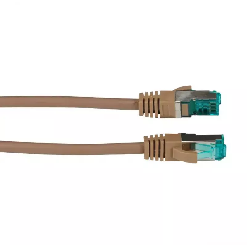 Netzwerkkabel EFB Elektronik MK6001.25BR Cat6a S/FTP (S-STP) 25 m braun RJ-45 vergoldete Kontakte