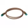 Netzwerkkabel EFB Elektronik MK6001.25BR Cat6a S/FTP (S-STP) 25 m braun RJ-45 vergoldete Kontakte