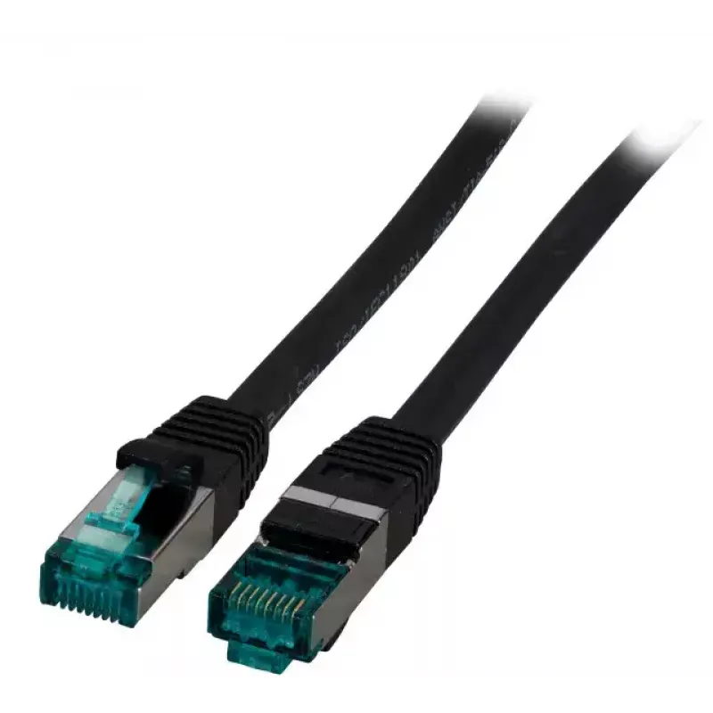 Netzwerkkabel EFB Elektronik MK6001.0,5B RJ-45 Cat6a 0.5m Schwarz
