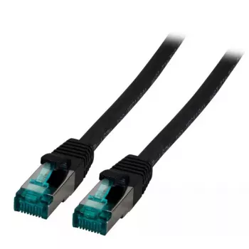 Netzwerkkabel EFB Elektronik MK6001.0,5B RJ-45 Cat6a 0.5m Schwarz