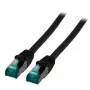 Netzwerkkabel EFB Elektronik MK6001.0,5B RJ-45 Cat6a 0.5m Schwarz