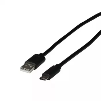 USB-Kabel EFB Elektronik EBUSBC-USB20AK.1 USB 2.0 1 m USB C USB A Schwarz