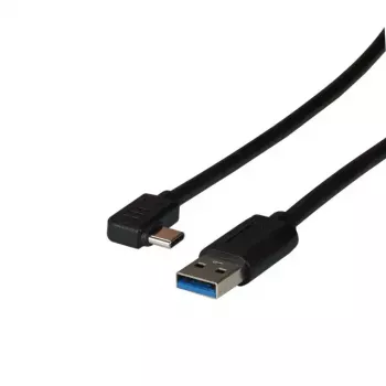 USB-A-auf-USB-C-Kabel EFB Elektronik EBUSBC-USBC5GAK.1 — 1 m, USB 3.2 Gen 1 (5 Gbit/s), schwarz