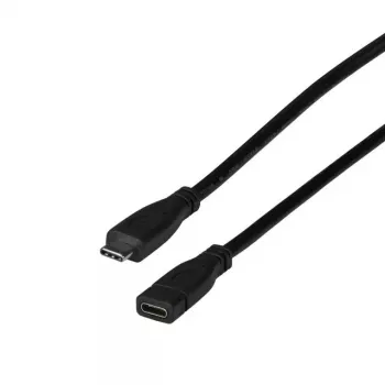 USB-Kabel EFB Elektronik EBUSBC-USBC10GE.0,2 USB 3.2 Gen 2 0,2 m USB C Schwarz