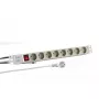 Stromverteiler EFB Elektronik EK631DE.2GR — 2 m Kabel, 8 CEE AC-Steckdosen, Innenbereich, grau