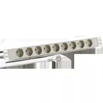 Power extension EFB Elektronik EK631DE.1GR — 2 m Kabel, 9 CEE AC-Steckdosen, 16 A, innen, schwarz