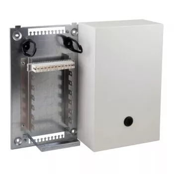 Elektroverteilergehäuse EFB Elektronik 46019N.1V1 — Metall-Elektrokasten, 330×120×550 mm, weiß