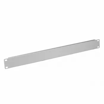 Blindplatte EFB Elektronik 691265N, Stahlgehäuse, grau, Breite 482,6 mm