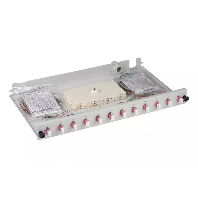 Patchpanel EFB Elektronik B71901L48OM4 1U LC OM4 Grau