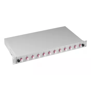 Patchpanel EFB Elektronik B71901L48OM4 1U LC OM4 Grau