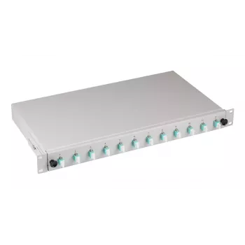 Patchpanel EFB Elektronik BA71901L12OM3 1U LC OM3 Grau
