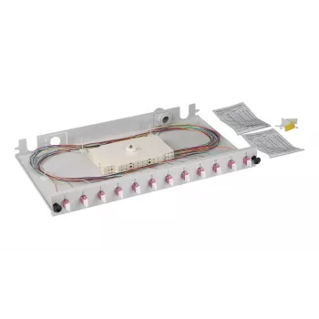 Patchpanel EFB Elektronik BA71901L12OM4 1U LC OM4 Grau
