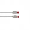 Netzwerkkabel EFB Elektronik K0700GR.10, Cat7 S/FTP (S-STP), 10 m, RJ-45 auf RJ-45, vergoldete Kontakte