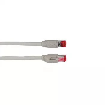 Netzwerkkabel EFB Elektronik K0700GR.10, Cat7 S/FTP (S-STP), 10 m, RJ-45 auf RJ-45, vergoldete Kontakte