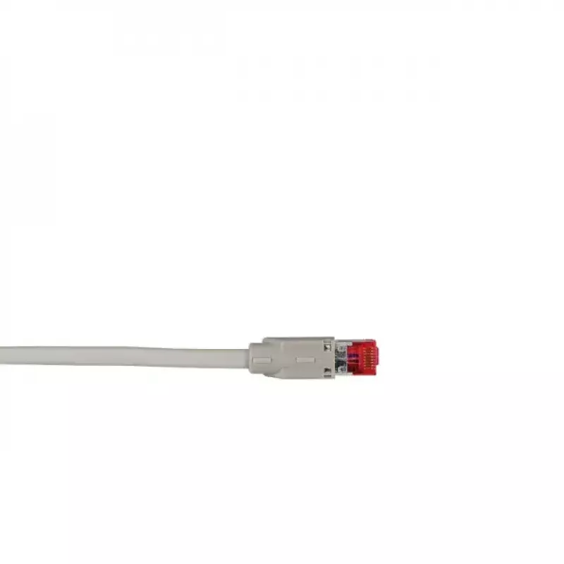 Netzwerkkabel EFB Elektronik K0700GR.10, Cat7 S/FTP (S-STP), 10 m, RJ-45 auf RJ-45, vergoldete Kontakte