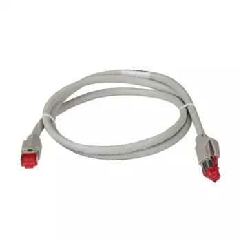 Netzwerkkabel EFB Elektronik K0700GR.10, Cat7 S/FTP (S-STP), 10 m, RJ-45 auf RJ-45, vergoldete Kontakte