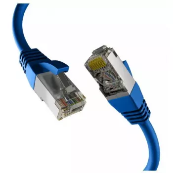 Netzwerkkabel M-Cab EC020200235 RJ-45 Cat8.1 1 m Blau