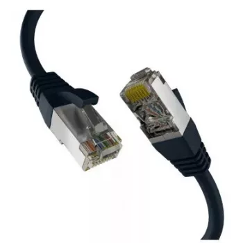 Netzwerkkabel M-Cab EC020200303 RJ-45 Cat8.1 2 m Schwarz