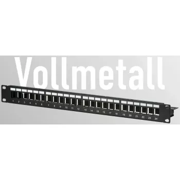 Patchpanel EFB Elektronik EC020100002 19 Zoll 1HE 24-Port