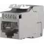 EFB Elektronik RJ45 Keystone Slimline/Shortbody Cat.6A, geschirmt, 29,2 mm, werkzeuglose Montage