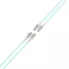 Glasfaserkabel EFB Elektronik O8303S10OM3 4x LC OM3 10 m Aqua Beige Schwarz