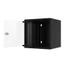 Wandmontierter Schrank EFB Elektronik WGB-1004TS.30 9U Schwarz