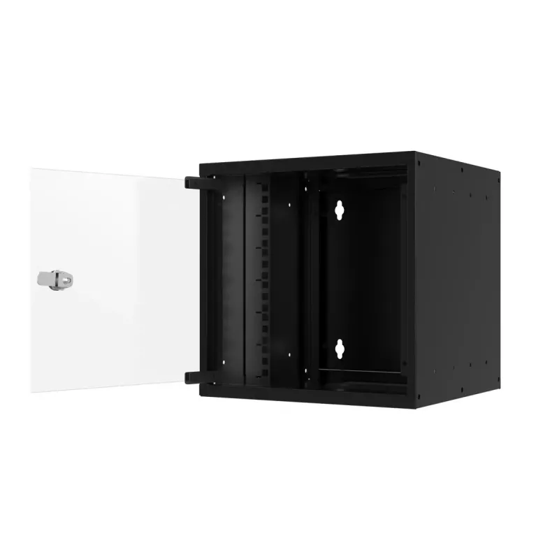 Wandmontierter Schrank EFB Elektronik WGB-1004TS.30 9U Schwarz
