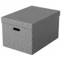 Aufbewahrungsbox ESSELTE 628287 rechteckig Karton grau 355×510×305 mm
