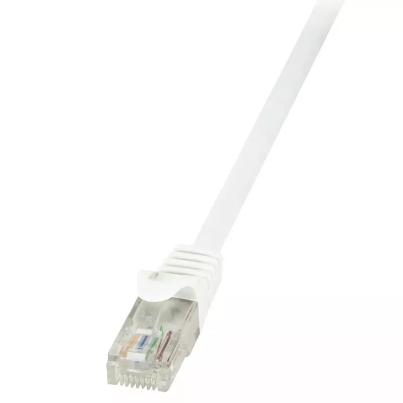 Netzwerkkabel LogiLink 3m RJ-45 Cat6 U/UTP Weiß