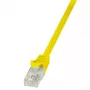 Netzwerkkabel LogiLink 0,5m RJ-45 Cat6 U/UTP Gelb